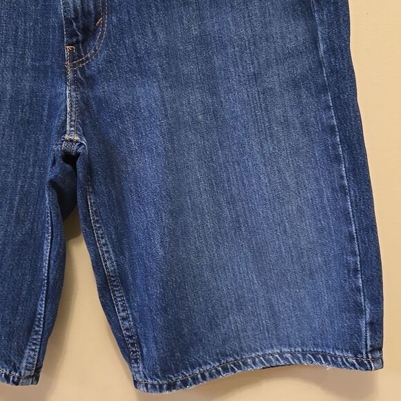 Levi's Men's 469 Loose Fit Jean Shorts 90s Size 33 Ling Inseam 12" Medium Wash - Picture 7 of 15